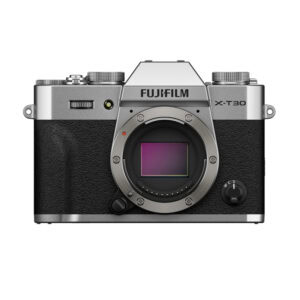 Fujifilm X-T30 III Gehäuse in Silber, spiegellose Kamera.